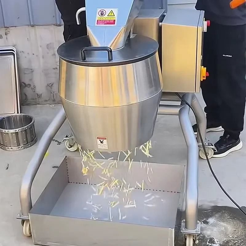 2026 French Fries & Potato Chips Cutter Machine-Multifunctional Vegetable Strips Slicing Machine 220V