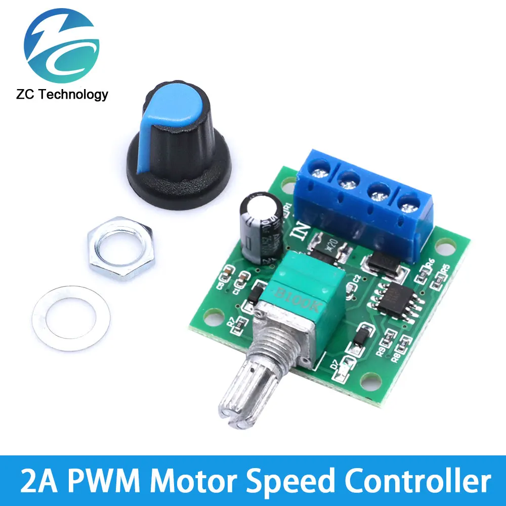 DC 1.8V-35V 2A 3A 5A 10A 30W 80W 90W PWM Motor Speed Controller Low Voltage Motor Speed Controller PWM Adjustable Drive Module image 4
