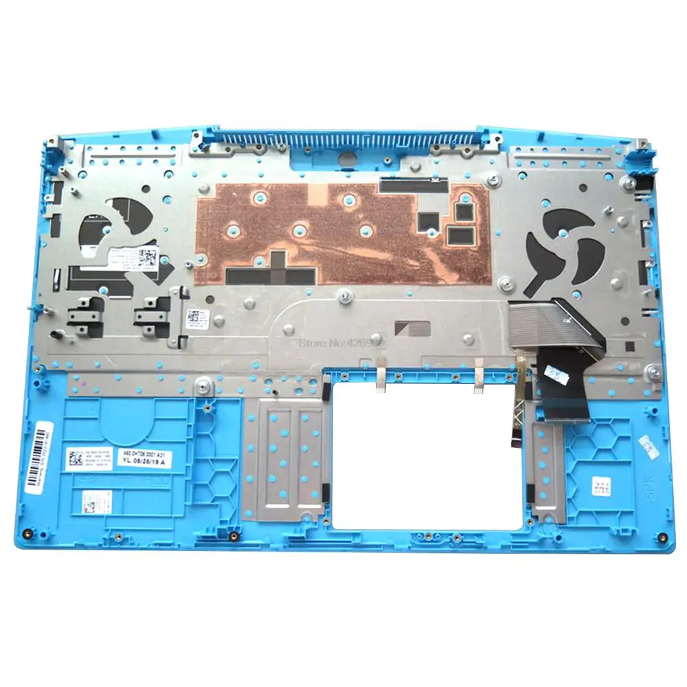 Imagem -04 - Espanhol sp Laptop Apoio para as Mãos para Dell g3 3590 3500 0p0ng7 P0ng7 05dc76 5dc76 024dpd 24dpd 0j4hnr J4hnr 03cv7c 3cv7c Teclado Novo