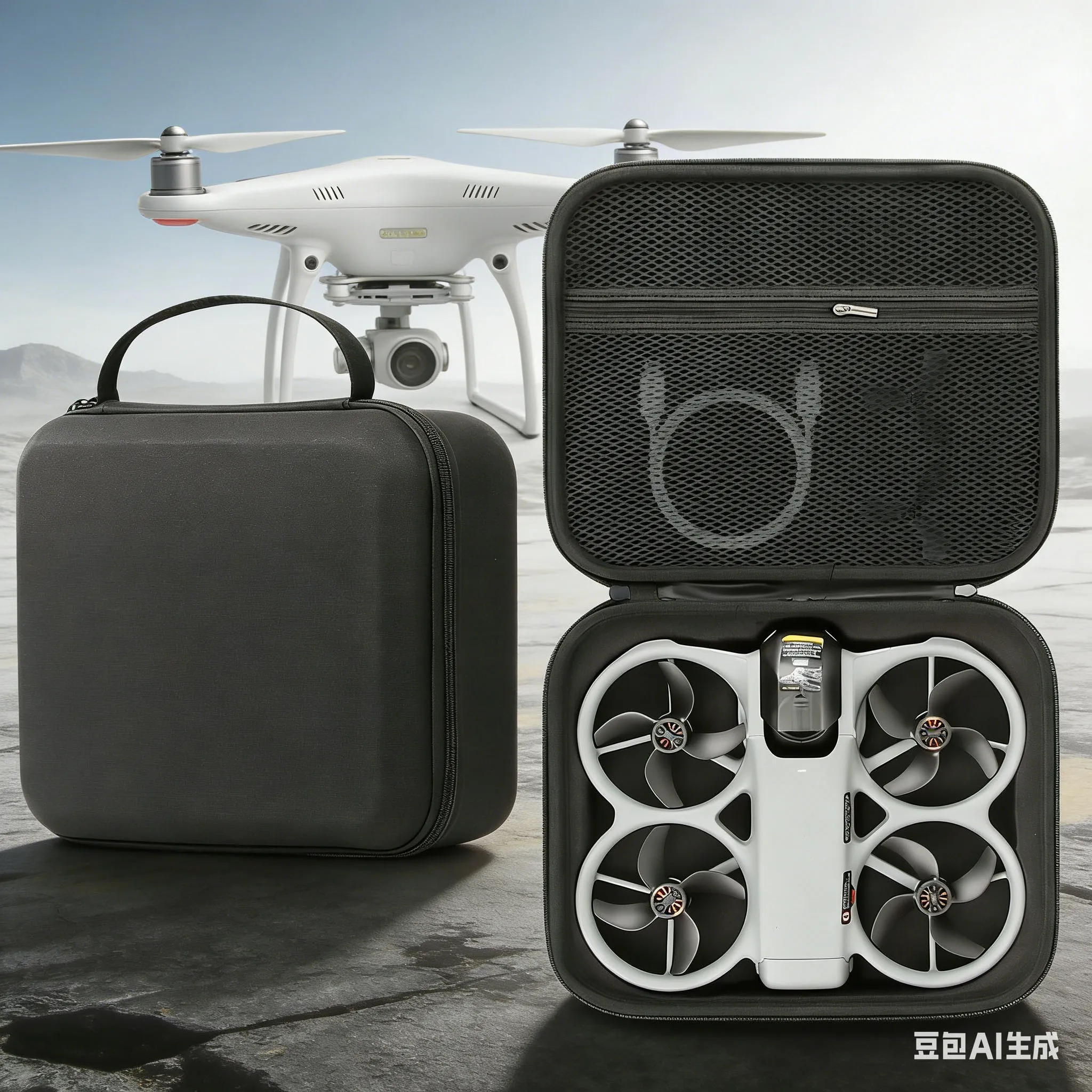 

Чехол для переноски дронов DJI Avata 360, нейлоновый портативный водонепроницаемый защитный чехол для путешествий на открытом воздухе, необходимые аксессуары
