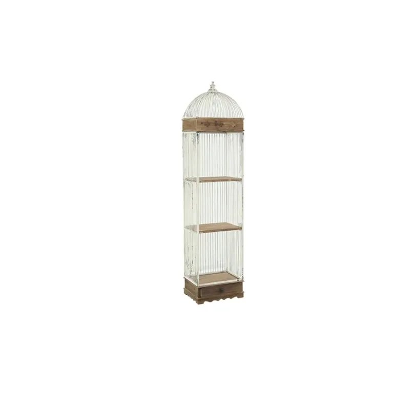 Solid wood simple home bird cage shelf creative bookshelf hotel wine cabinet homestay bird cage decorative bookshelf