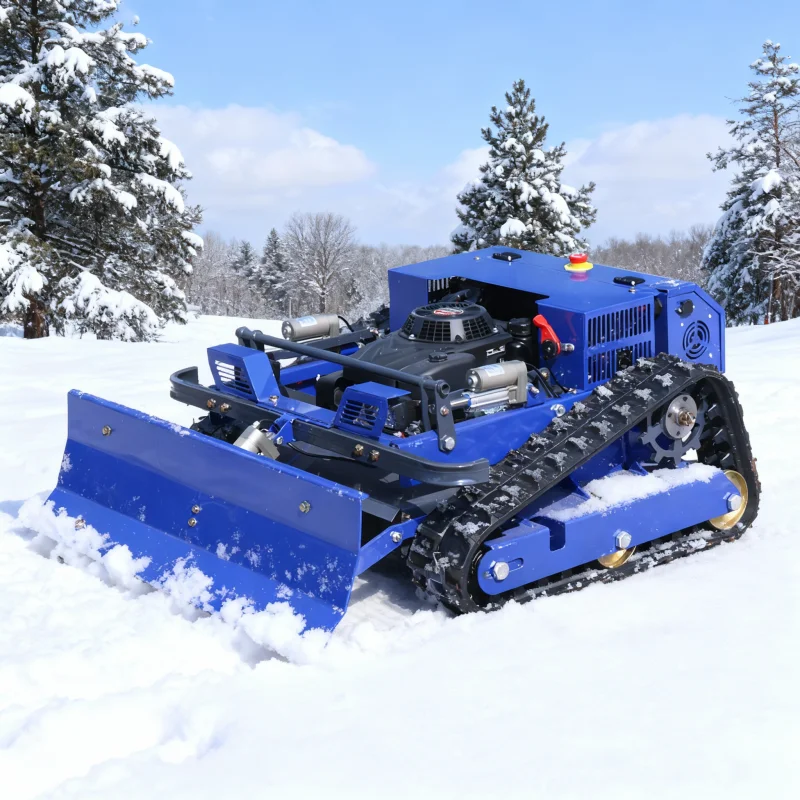 

Customized Intelligent Crawler Mower Winter Snow Shoveling Special Fully Remote Control Agricultural Equipment
