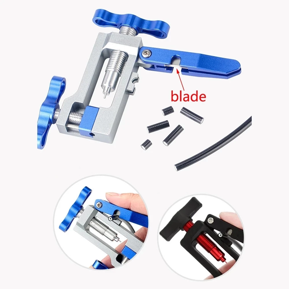 2 In1 Bicycle Oil Needle Tool Driver Hydraulic Hose Cutters Disc Brake Hose Cutter Connector BH59 BH90 SRAM MAGURA Install Tools