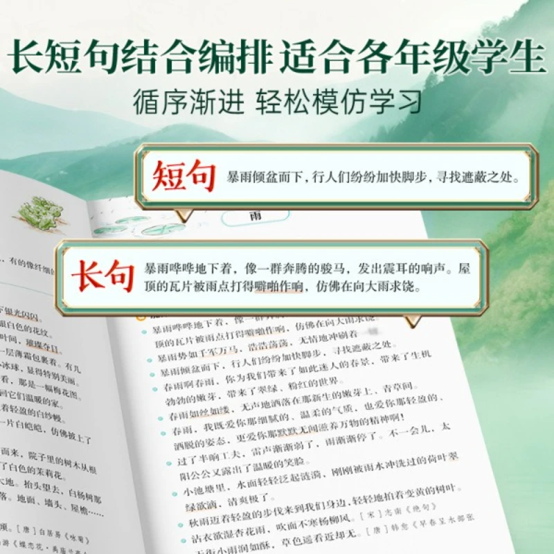 Accumulated 2000 Examples of Practical Essay Good Sentence Materials, High Scoring Essays for National General Primary Schools