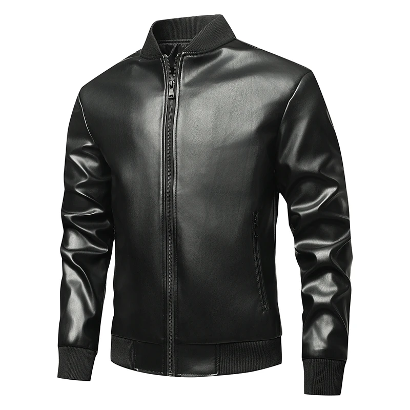 

Кожаная куртка в стиле панк, мужская повседневная куртка, корейская версия, трендовая облегающая красивая молодежная весенне-осенняя мотоциклетная куртка