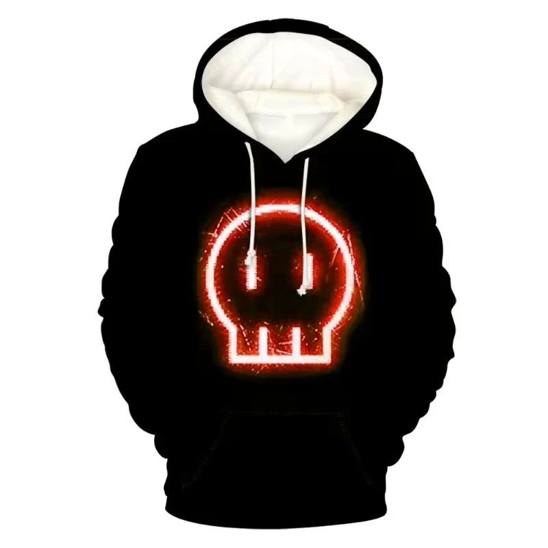 Horror Anime Murder Drones 3D Print Hoodies Women Fashion Casual Sweatshirts Oversized Hoodie Kids Pullovers Tracksuit Clothing