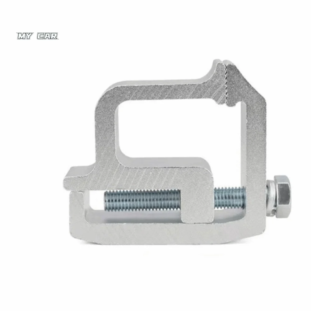

Aluminum Truck Canopy Clamps Heavy-Duty Fastener Camper Shell Mounting Clamps Secure Black/Silver Truck Cap Mounting Clamps