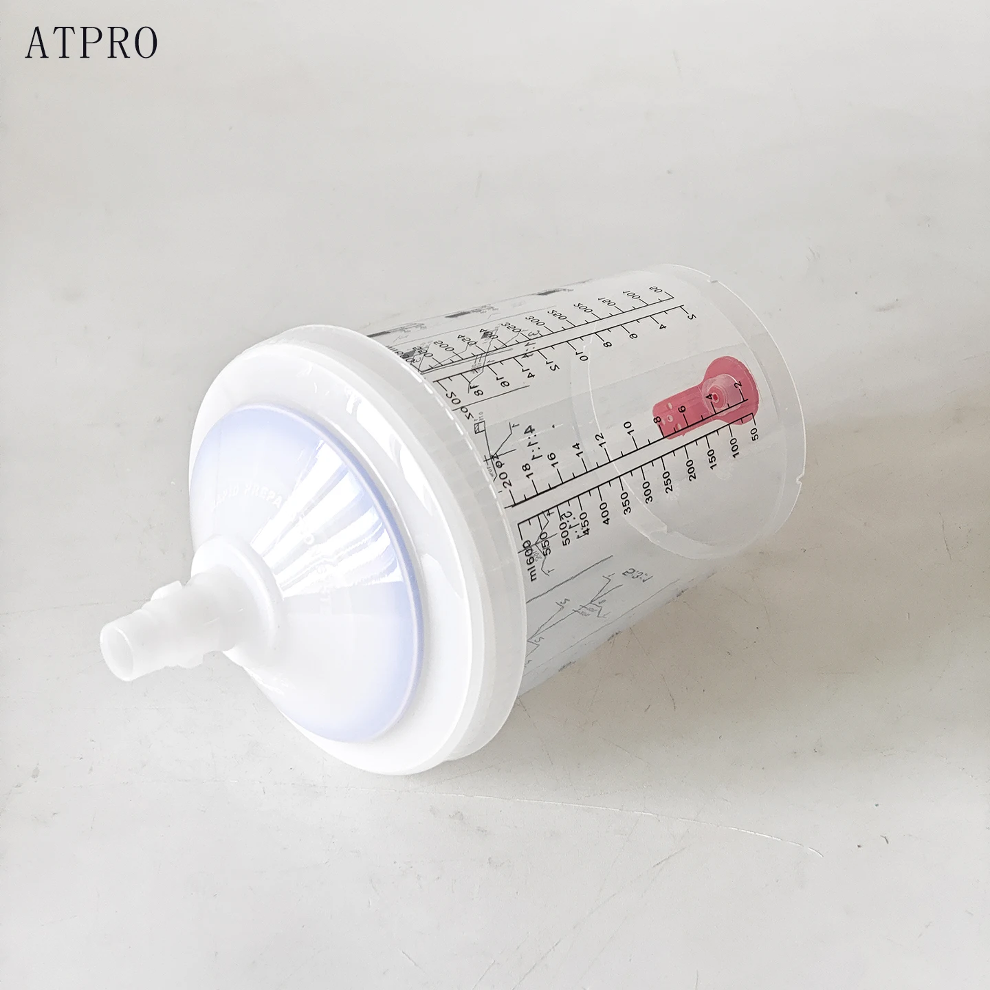

Suitable for SATA wash-free gun cup 0.6L with scale SATA spray gun cup, universal plastic cup for paint storage