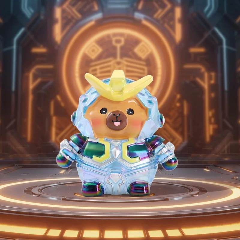 ของเล่นตุ๊กตาคาปิบาร่าเมชาพลังพิเศษสุดฮิต ดีไซน์สร้างสรรค์ทันสมัย กล่องสุ่ม ของตกแต่งโต๊ะทำงานยอดนิยม ขายส่ง