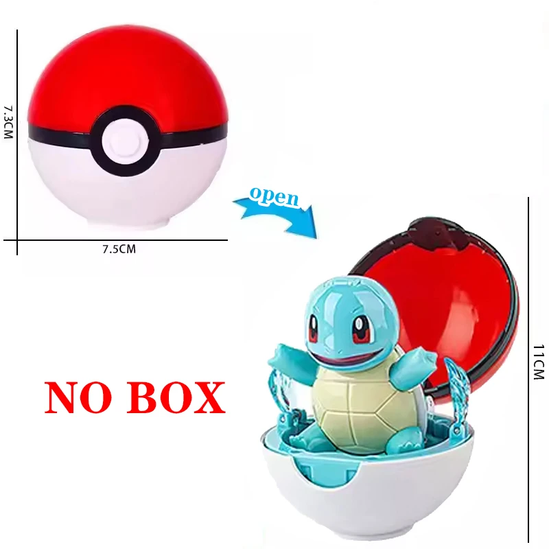 Pokémon-Ball-Figuren, Pokémon-Figuren, Actionfiguren, Pikachu, Eevee, Squirtle, Charizard, Puppe, Dekoration für Zuhause und Büro, Kindergeburtstagsgeschenk – Detail 9