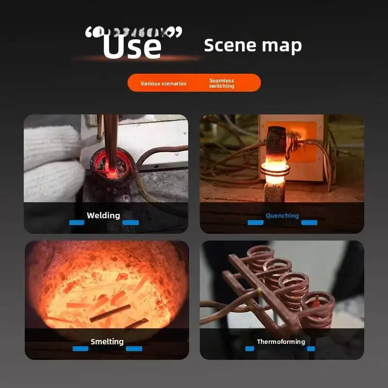 معدات الحث المتوسطة الصغيرة الأوتوماتيكية الثمينة Mtal Smlting Furnac قبعة عالية الاحتكاك