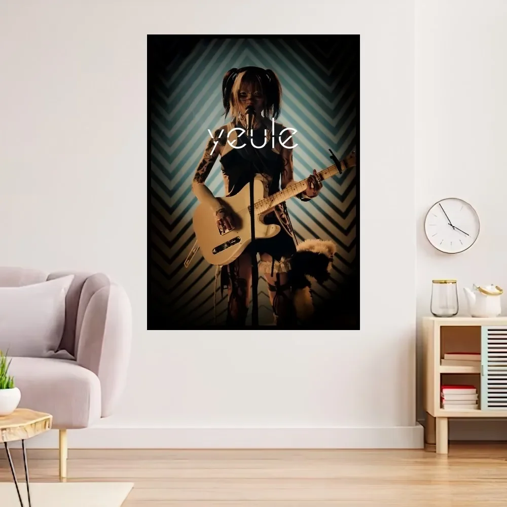 Singer Yeule Softscars Poster Prints Wall Painting Bedroom Living Room Decoration Office Small