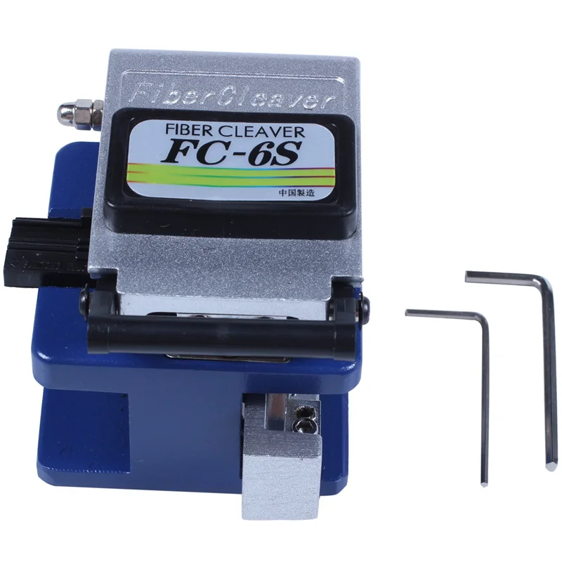 ABRW-5X Cold Contact Dedicated Metal Fiber Cleaver FC-6S Cutting Knife FTTH Optic Cable Cutter Knife Fiber Cleaver Tool