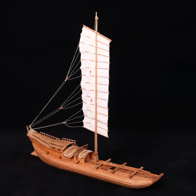 1/72 Three Gorges Ancient Ship Model Kit Mayangzi DIY Assembly Chinese Traditional Sailing Boat Model