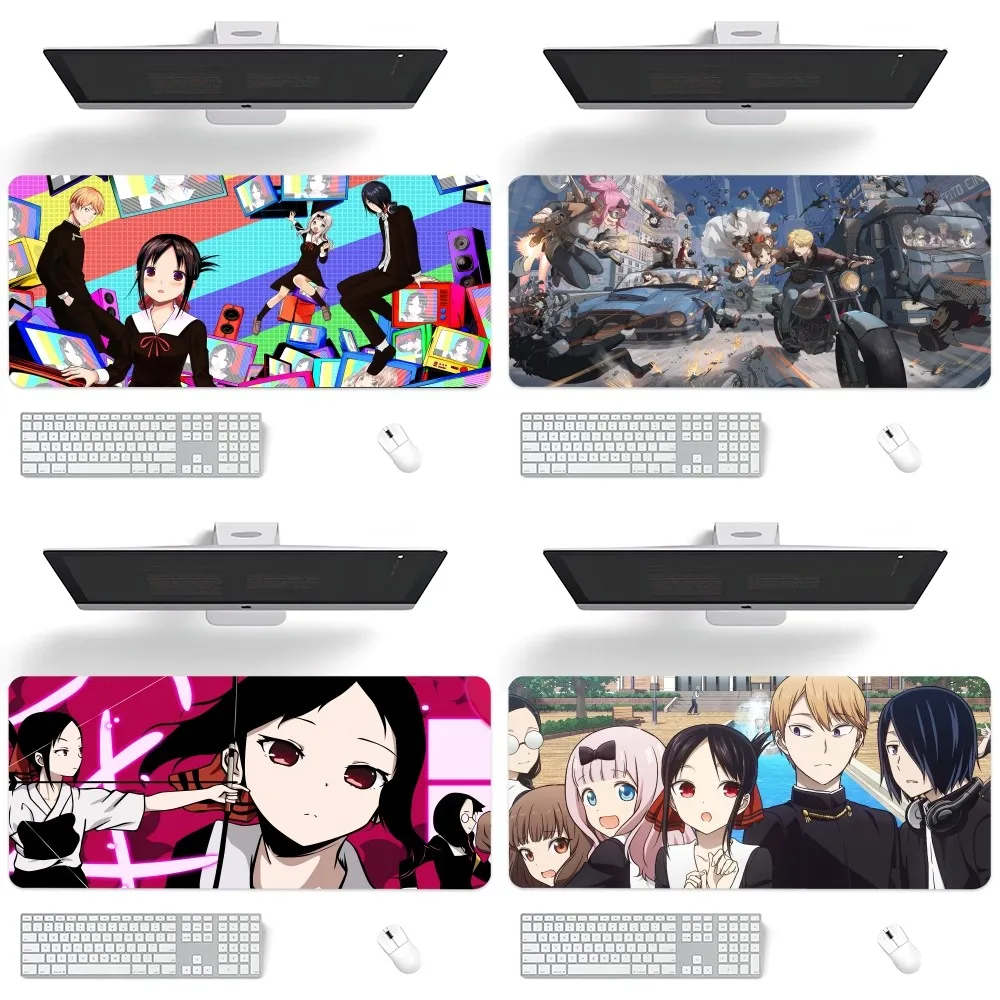 bilibili Anime Kaguya Sama Love Is War Mouse Pad Computer Laptop Gaming Office Wrist Guard Non Slip Keyboard Pad