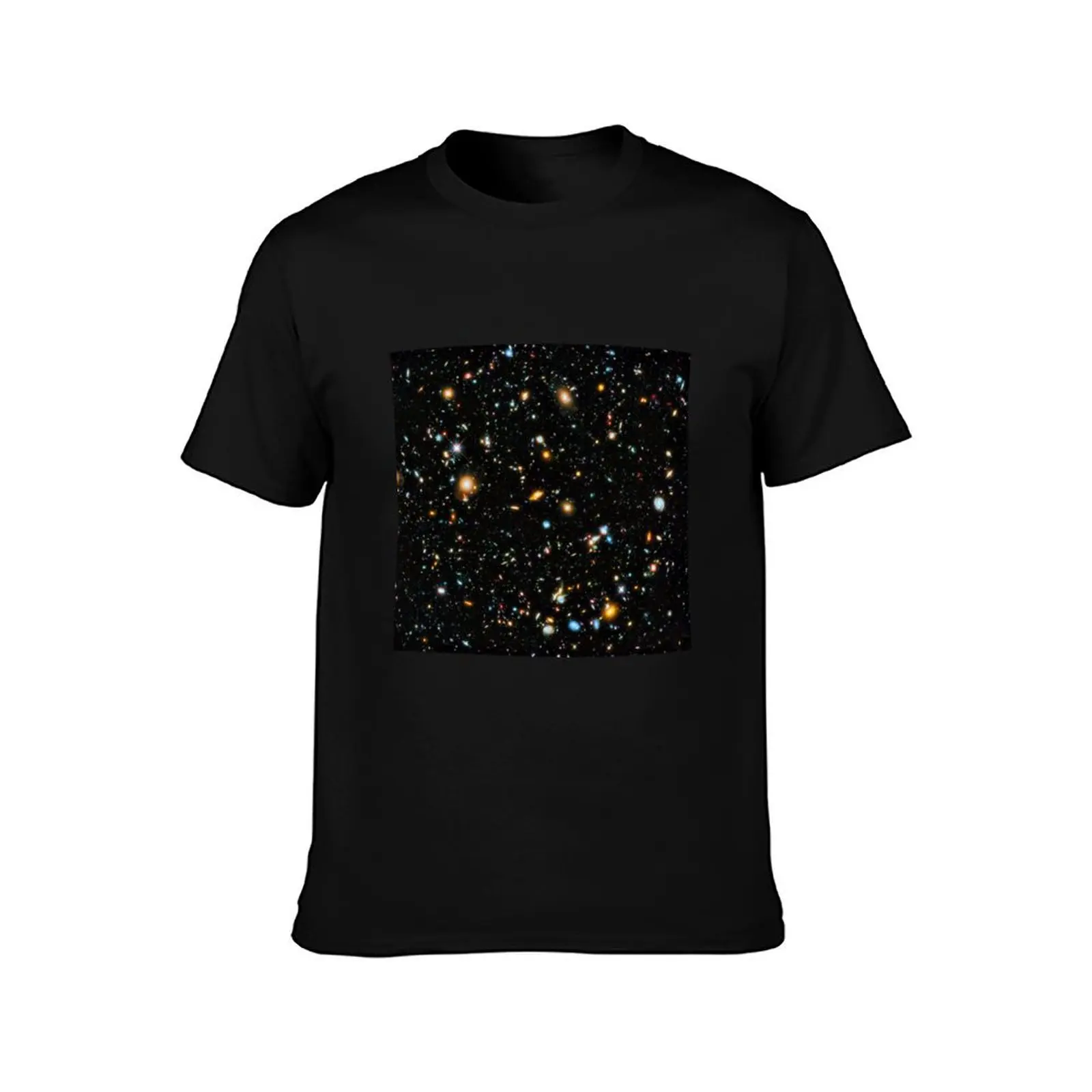 Hubble Extreme Deep Field T-Shirt Sport Basic Moisture Wicking Tee T-Shirt