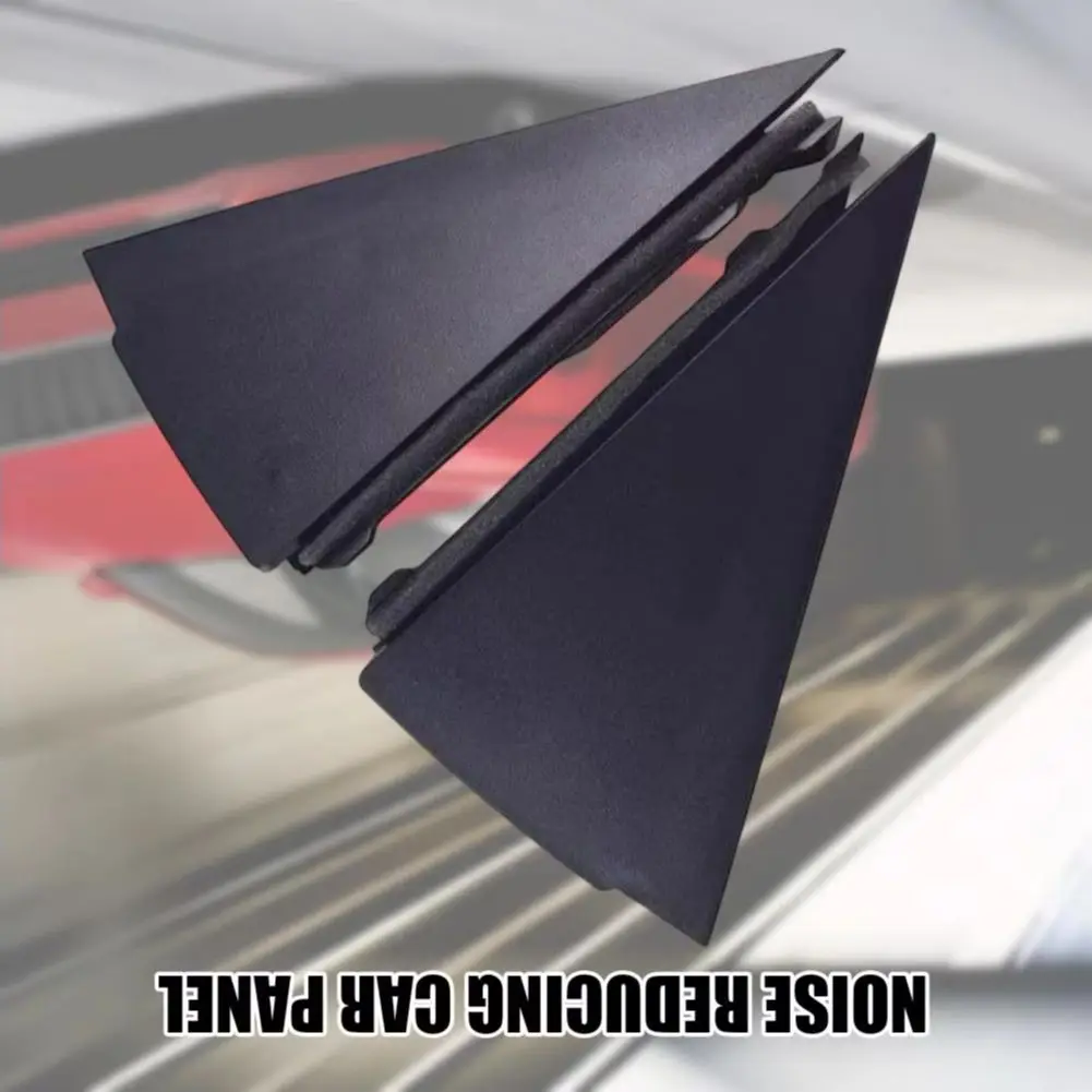 Rear Door Side Window Triangle Cover, Rear Pillar Trim Panel, Noise Reduction Seal & Durable Plastic, Direct Fit Replacement