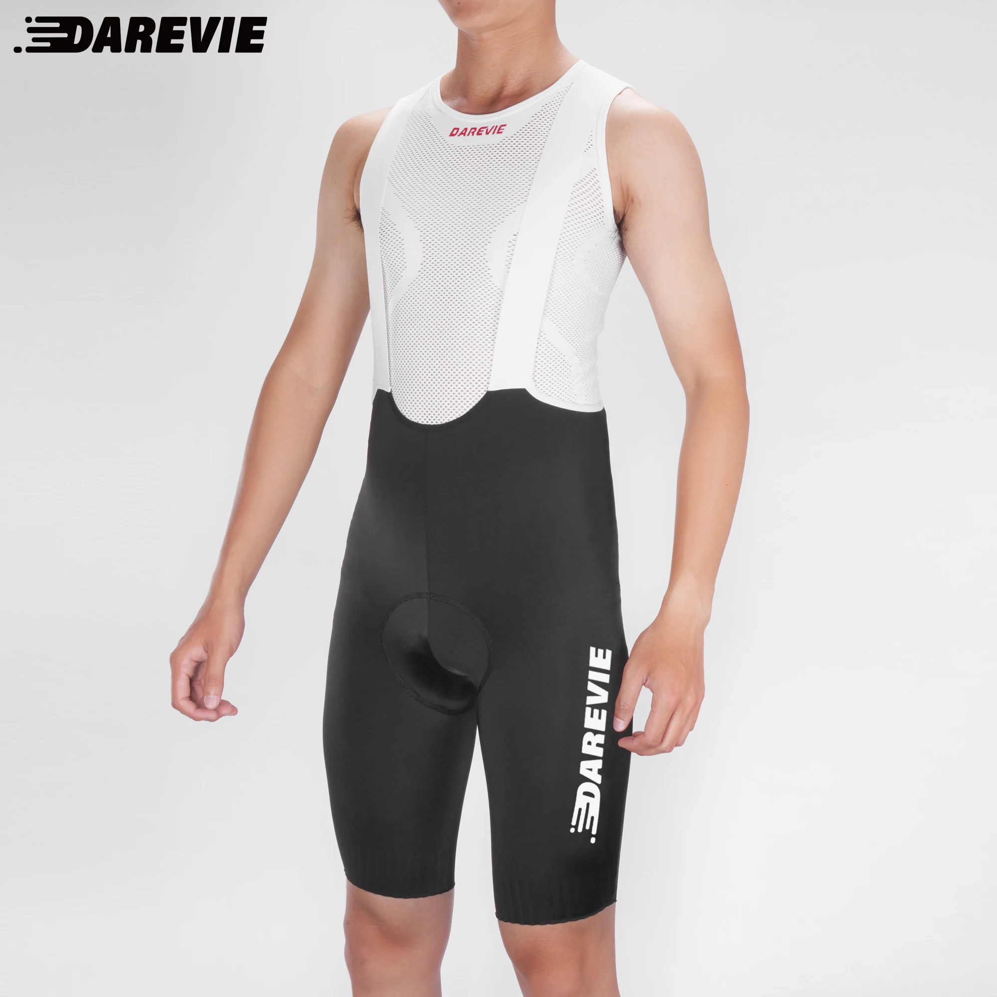 DAREVIE Cycling Bib Shorts with Pockets Training 2025 Men's Cycling Shorts 4-Way Stretch Lycra Quick-Dry Cycling Male Shorts