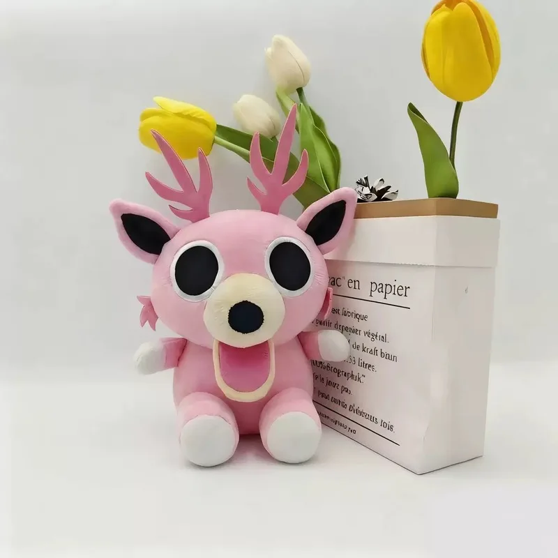 

2025 New 99 Nights In The Forest Plush Doll Cute Cub Deer Game Peripherals Chrismas Soft Doll Pillow Desktop Decoration Toy Gift