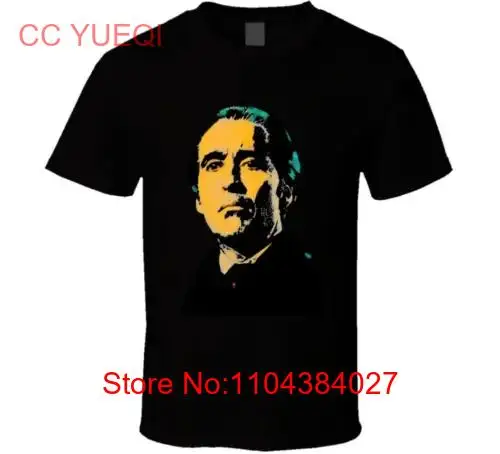 Christopher Lee Count Dracula T Shirt long or short sleeves