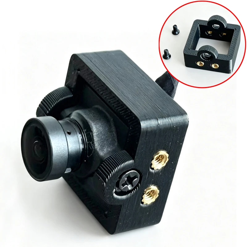 1PCS For BETAFPV P1/Walksnail Avatar 1S​ VTX FPV Lens Mount Extension 20mm Width Conversion Frame One-Piece Snap-On Installation