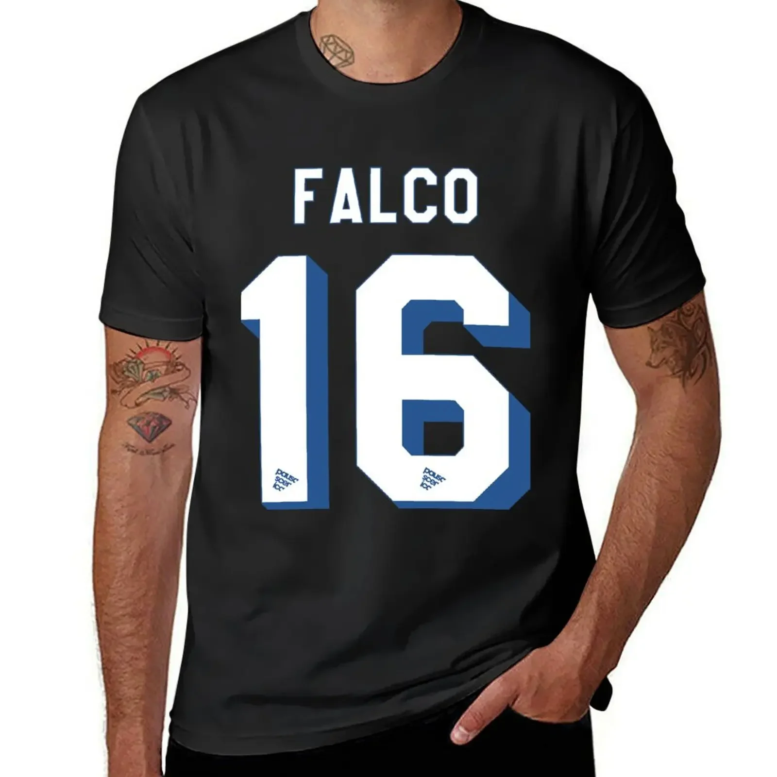 FALCO T-Shirt summer tops graphic t shirts korean fashion vintage clothes heavyweight t shirts for men