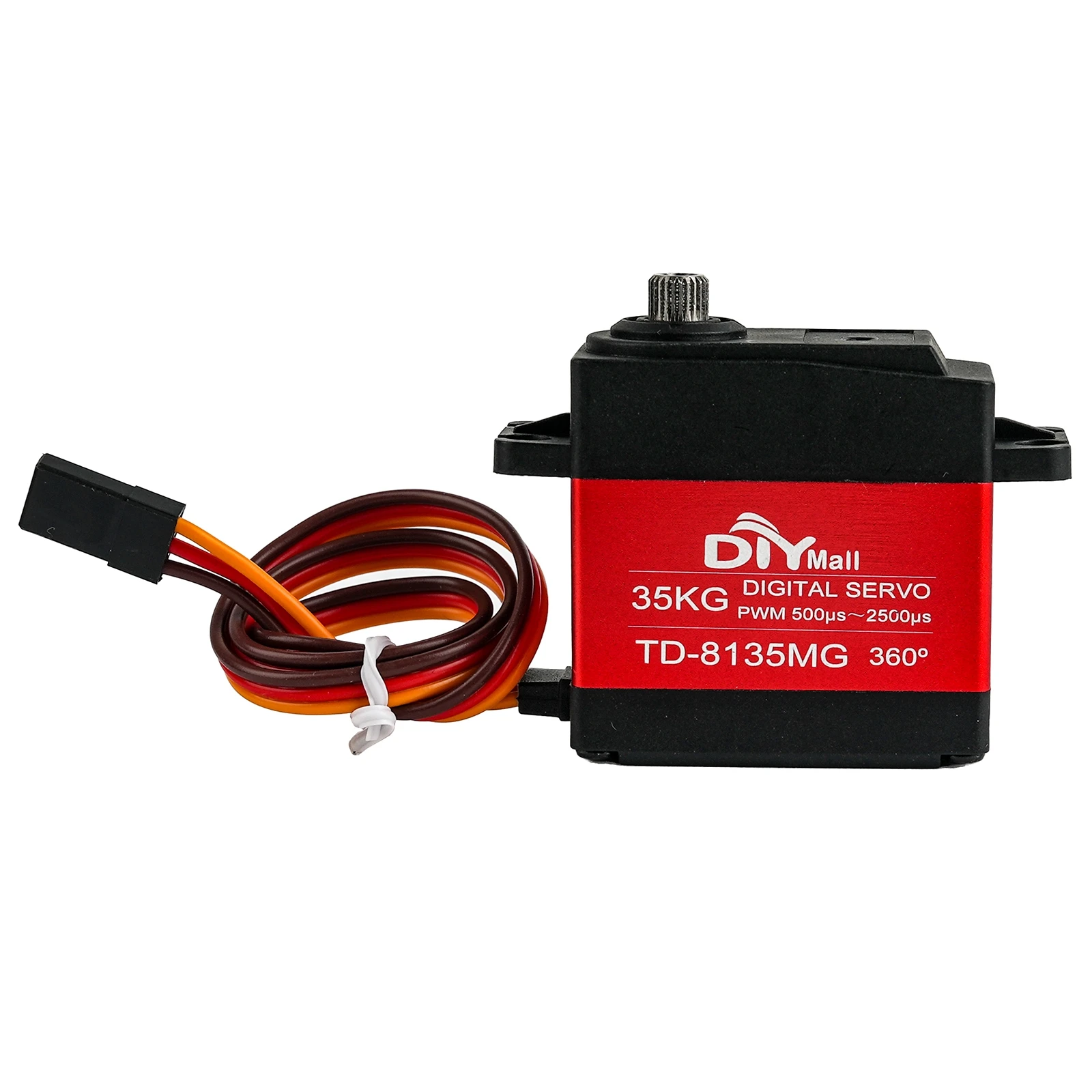 35KG TD-8135MG High Voltage Torque Waterproof Standar Digital Servo Metal Gear for RC Car 360 Degree Continous Rotation Servo