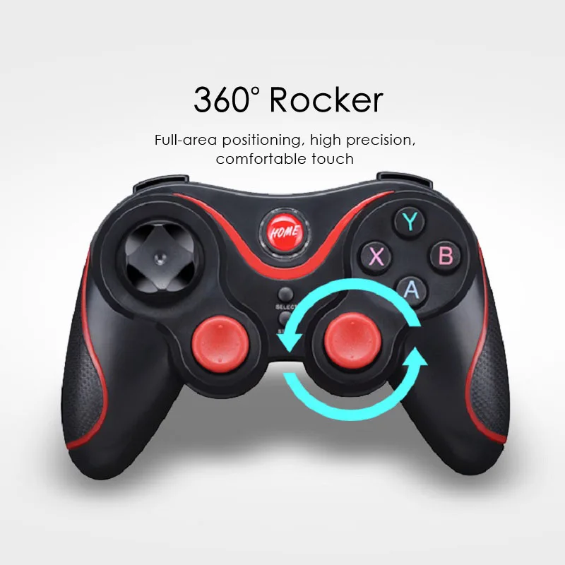 Wireless Bluetooth-compatible Game Controller for Android Mobile Phone TV BOX Computer Joystick for Tablet PC TV Gamepad Control