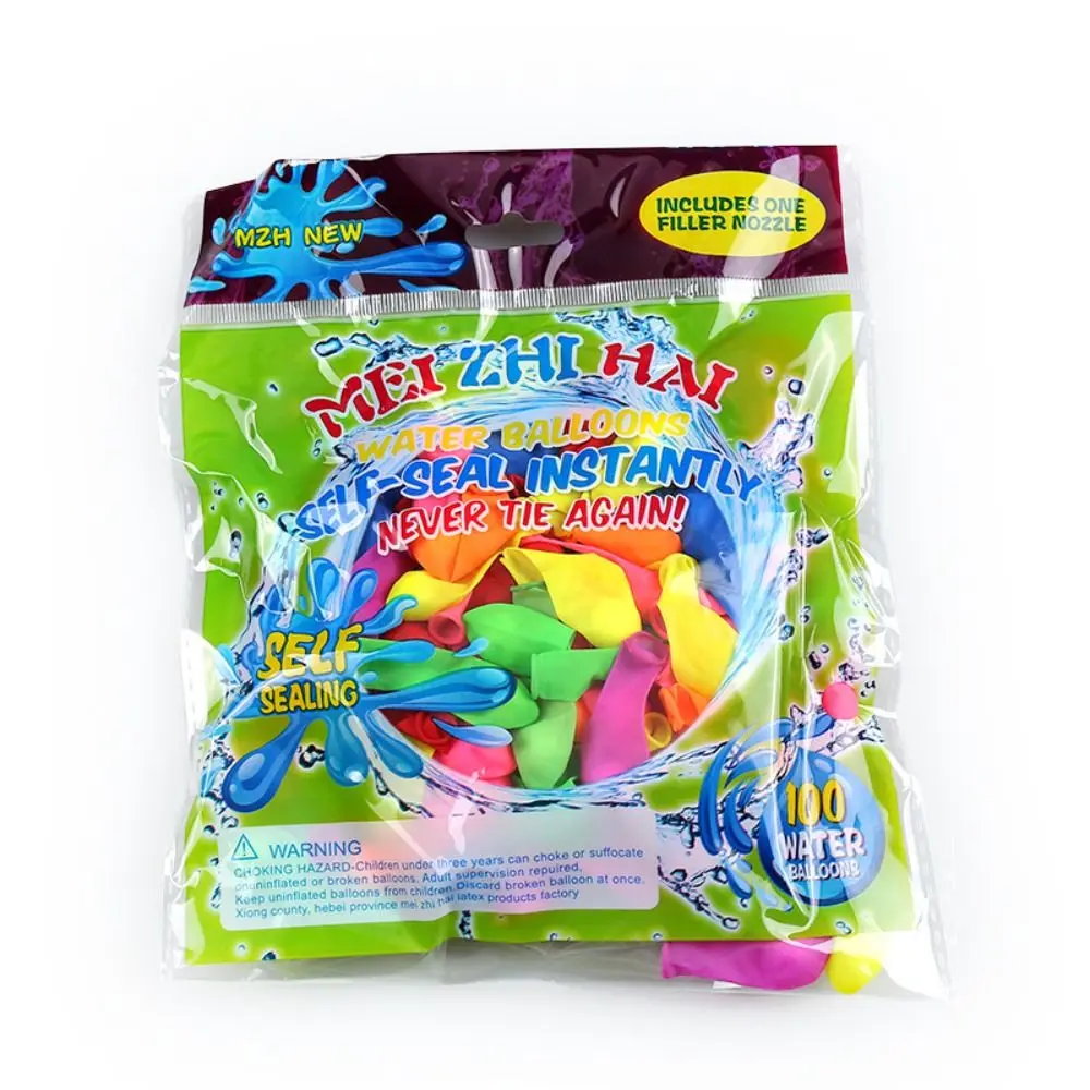 

Plastic Water Balloon Pump Outdoor Toy Balloons Automatic knotting Water Filler Kit Portable Outdoor Fun Sand Pool Water Toys