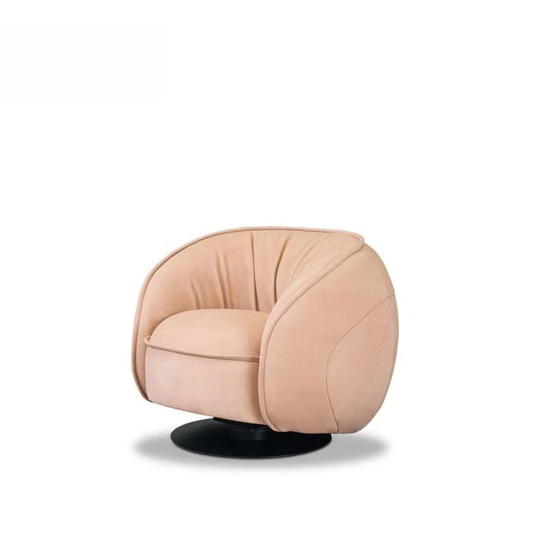 

Modern simple fabric single sofa