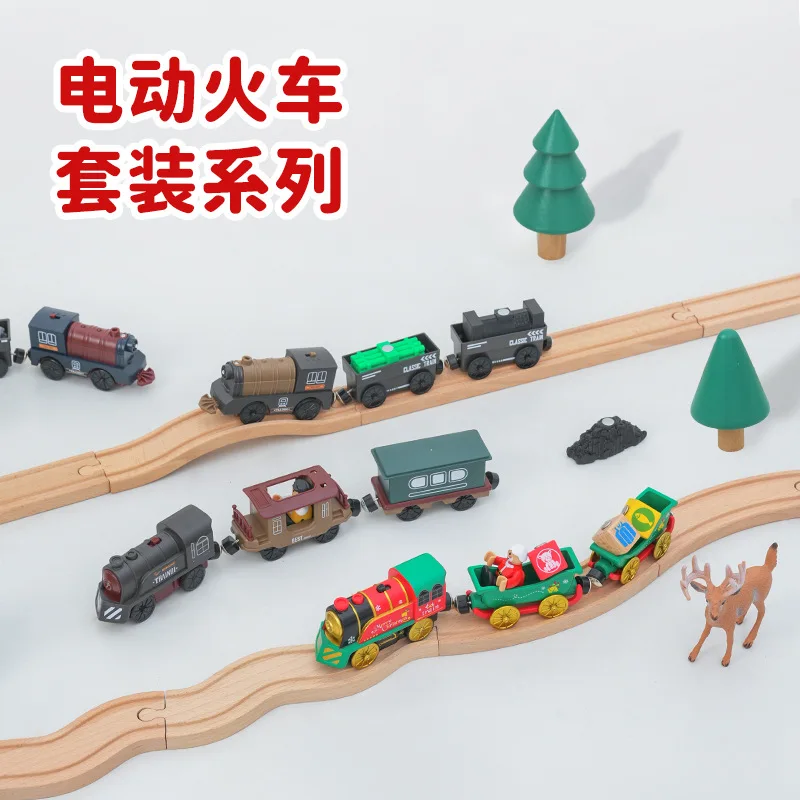 LiRiQi Train motorisé à piles, locomotive pour tout-petits de 3, 4, 5 ans et plus, cadeaux d'anniversaire, train électrique compatible avec piste en bois, Thomas, Brio, Melissa et Doug LiRiQi Train motorisé à piles, locomotive pour tout-petits de 3, 4, 5 ans et plus, cadeaux d'anniversaire, train électrique compatible avec piste en bois, Thomas, Brio, Melissa et Doug