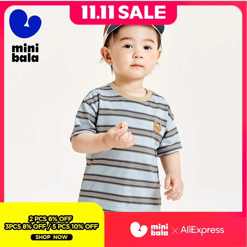 

Футболка с коротким рукавом и оборкой, Детская футболка унисекс из чистого хлопка с коротким рукавом, лето 2024