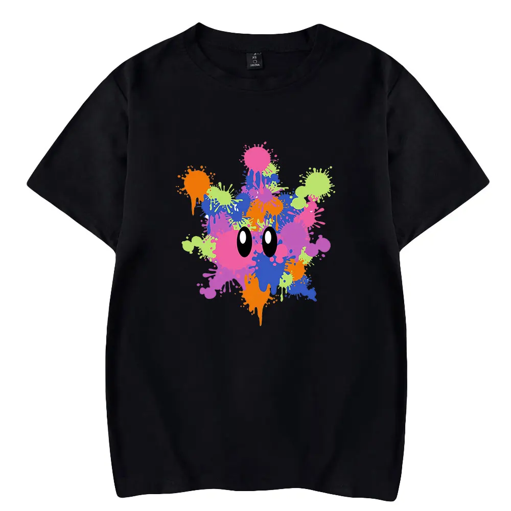 

Splatoon 3 Tshirt Unisex Crewneck Manga Curta Tee Homens Mulheres T-shirt 2022 Novo Jogo De Tiro Harajuku Roupas