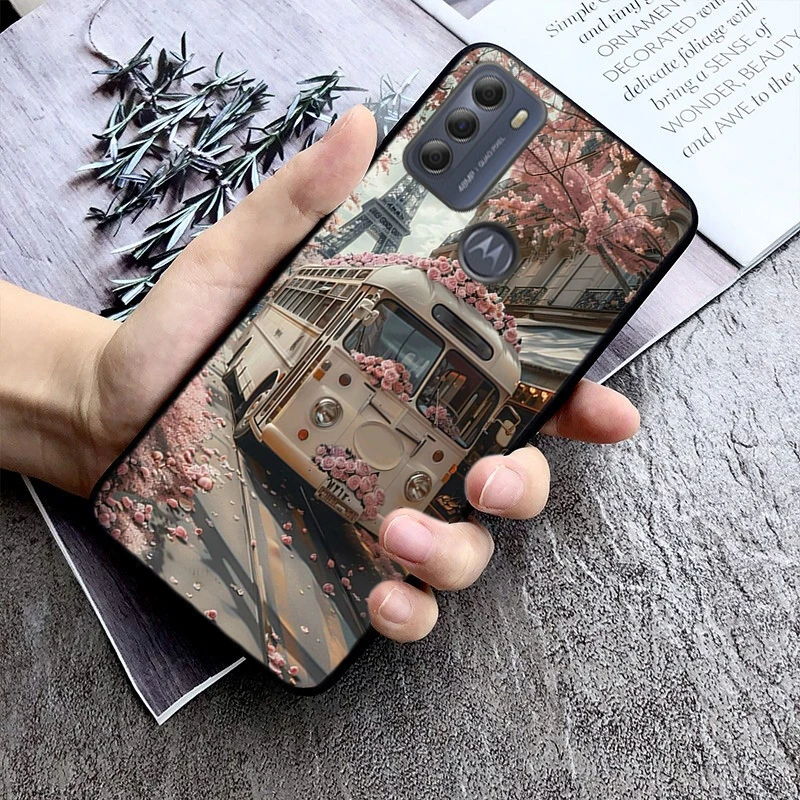 

Paris Phone Case For Motorola Moto G85 G55 G05 G14 G75 G31 G50 G10 G20 G30 G60 G13 G32 G84 G54 G53 G72 G24 Power