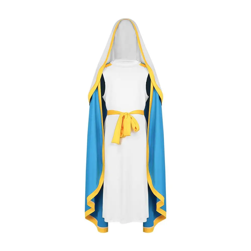 Eferd Cosplay Szata Svel, Chusta na ramię, Starożytny Malborski, Kostium na Halloween, Kostium do odgrywania ról, Damski, Etniczny, na występy sceniczne...