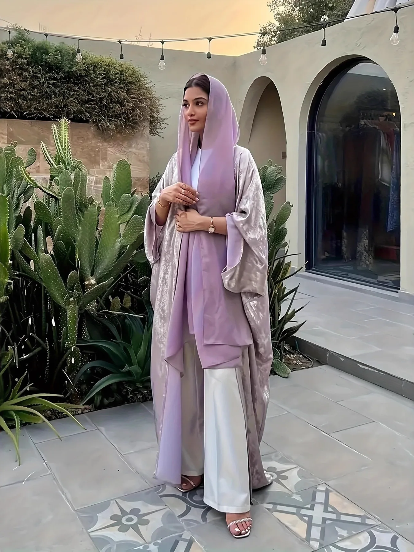 Loose Long Sve Open Cardigan Maxi Dr plus Size Comfortable Ethnic Sle Women's Faion Spring Collection 2026