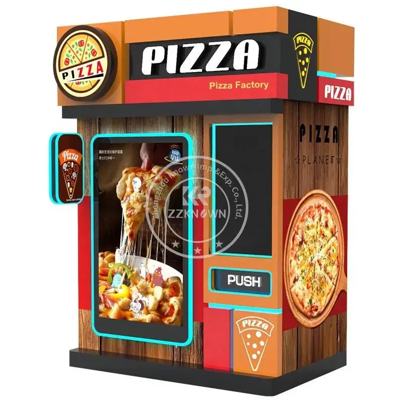 Fully Automatic Smart Pizza Vending Machine Prices Made In China Hot Self-service Pizza Small Vending Machine for Sale Machines