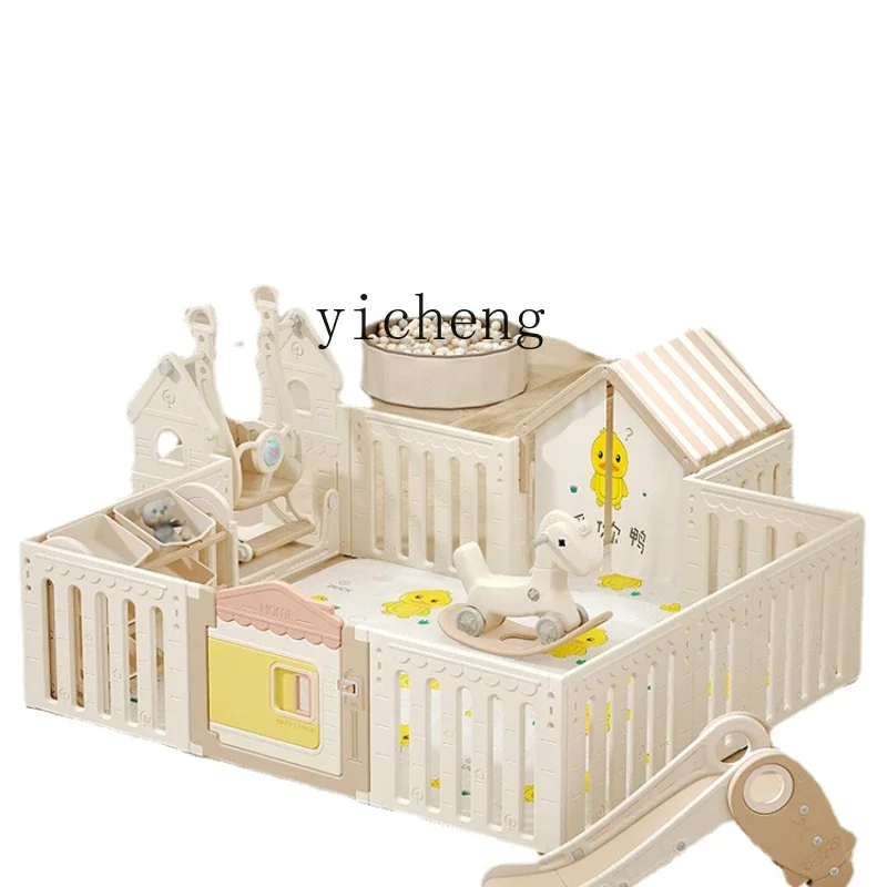 YY-sala de estar Interior para el hogar, valla de juegos, pequeño apartamento, seguridad para bebés, estera para gatear, valla