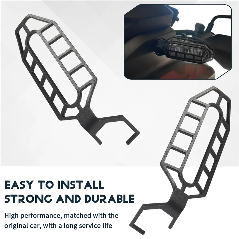 A11F-Motorcycle Rear Turn Signal Light Indicator Lamp Protector Cover For Honda CB500X CB 500X 2019 2020 2021