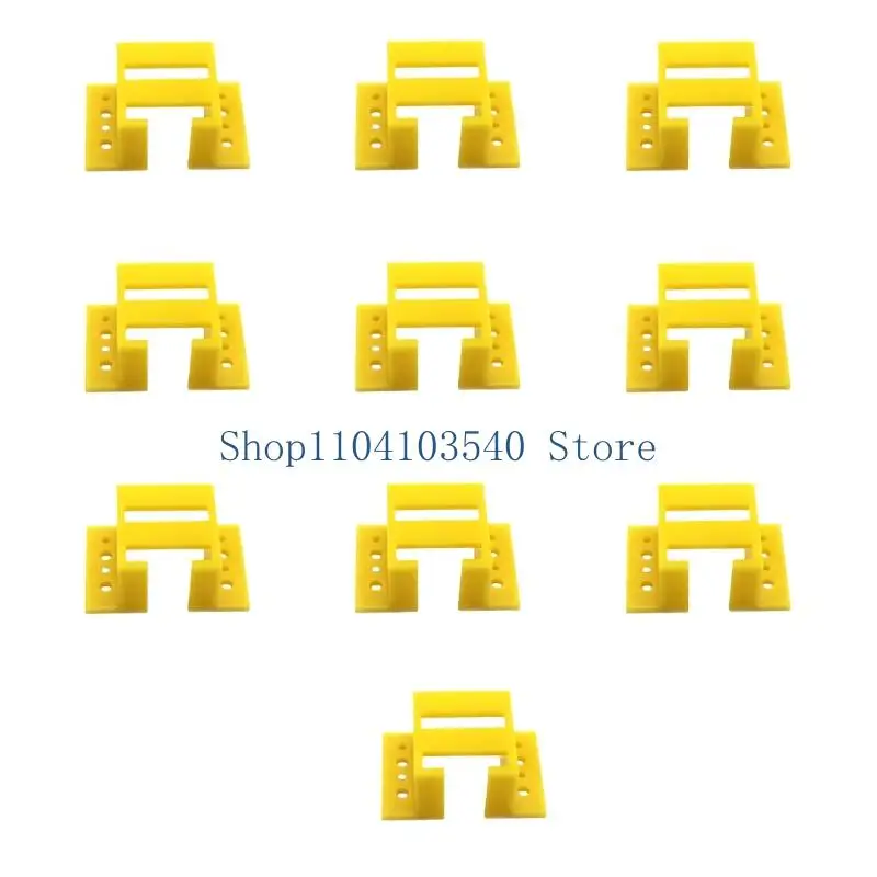 02DC Robot Vehicle Motor Mount Bracket 10Pack for 130/180 DIY Assembly Project