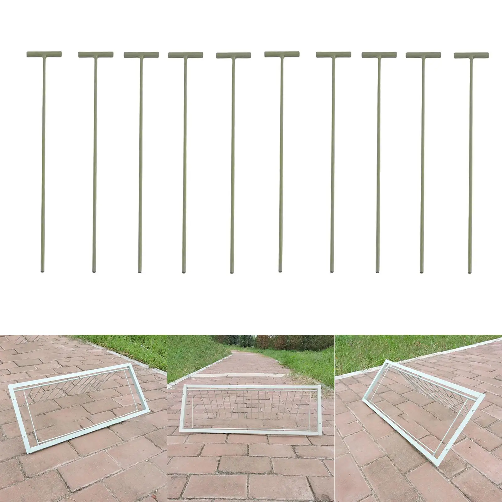 10 Pcs Birds Entrance T Traps Removable Entrance Frame for Birds Cage Pigeon Entrance Loft Wire Bars