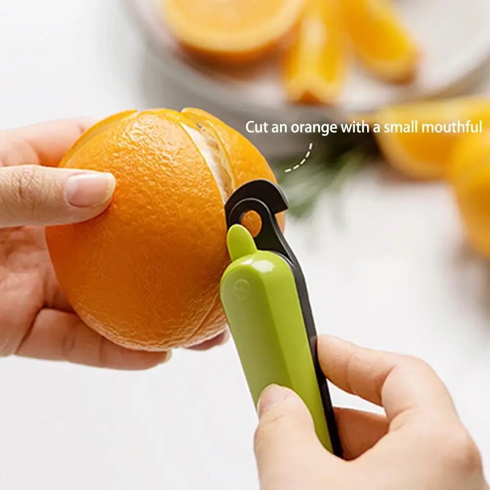 Kitchen Multifunctional Fruit Peeling Tool Lemon Oranges Tool Deseed Orange Peeler Pulp Mango Peeler Deseed Orange Knife