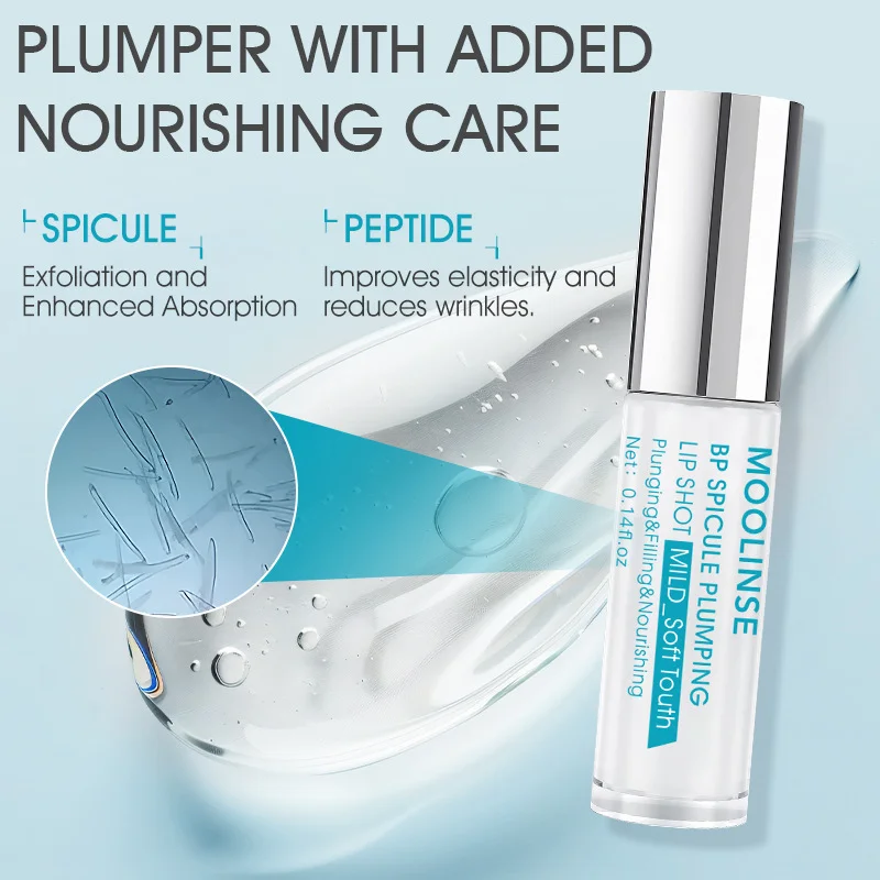 BP 스피큘 플럼핑 립 샷 즉각적인 볼륨업 효과, 입술 탄력 강화, 오래 지속되는 보습, ... - 4