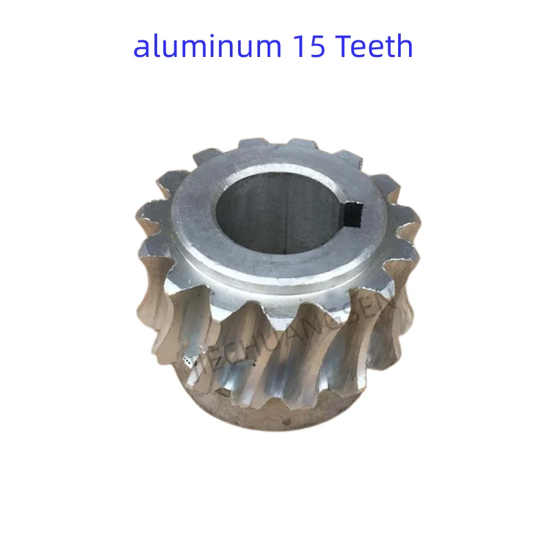 15Teeth Yongqiang  KONE Minfa MM12 Meat Grinder Turbine Accessories Gear Worm Gear Copper Aluminum