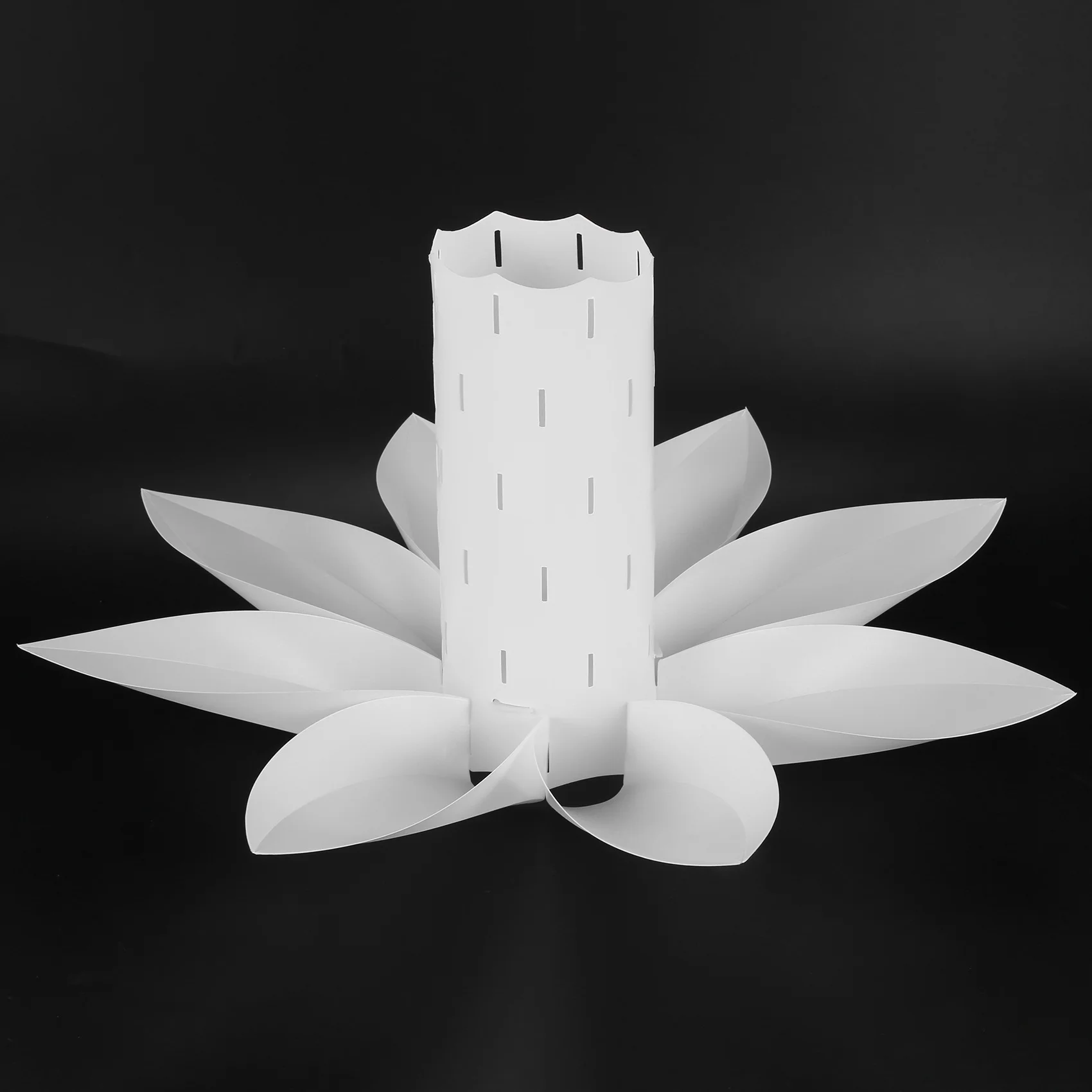 

BHTS-Lotus Chandelier Lampshade DIY Lotus Flower Six-Layer Lamp Shade Romantic Room Pendent Lighting Cover Hotel Bar Decor