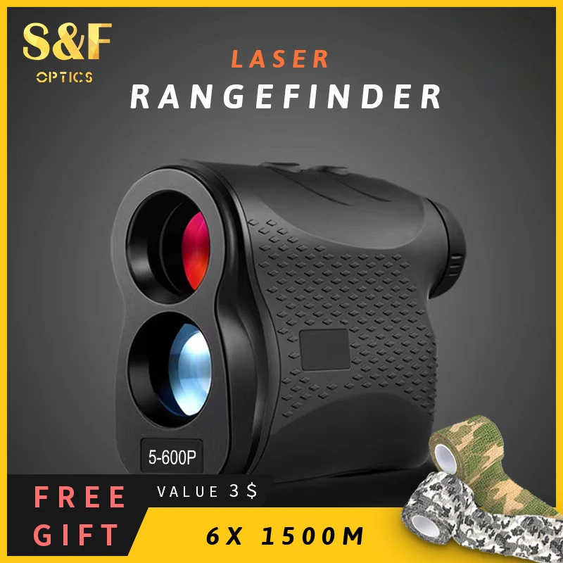 

Laser Rangefinder 600M 900M 1200M 1500M Meter for Golf Sport Hunting Telescope Monocular Scope