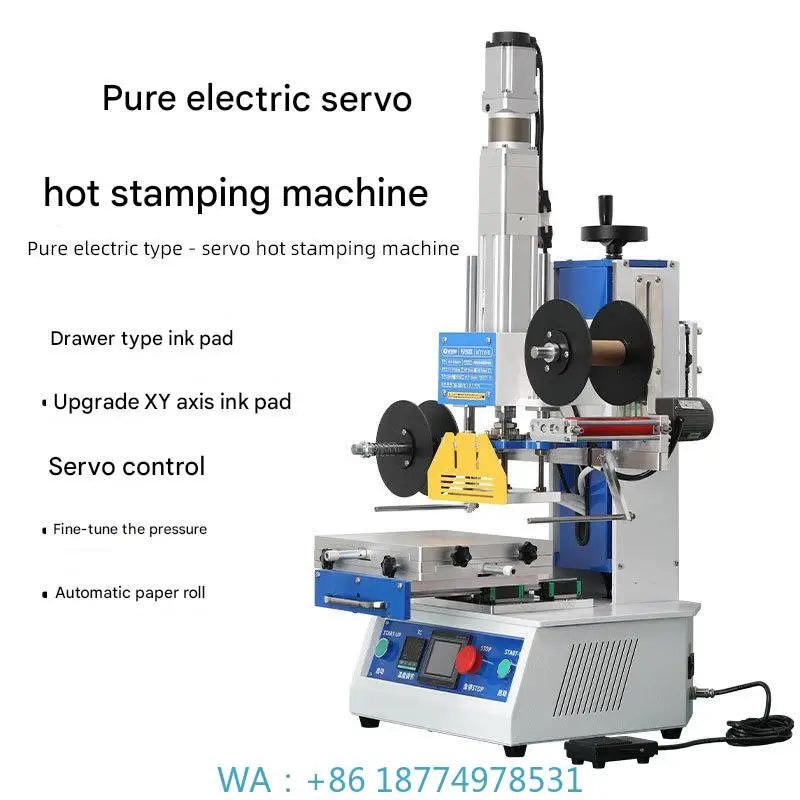 Automatic Pneumatic Flatbed Heat Transfer Accessory Hot Stamping Foil Embossing With T‑Slot for Metal Packaging Work
