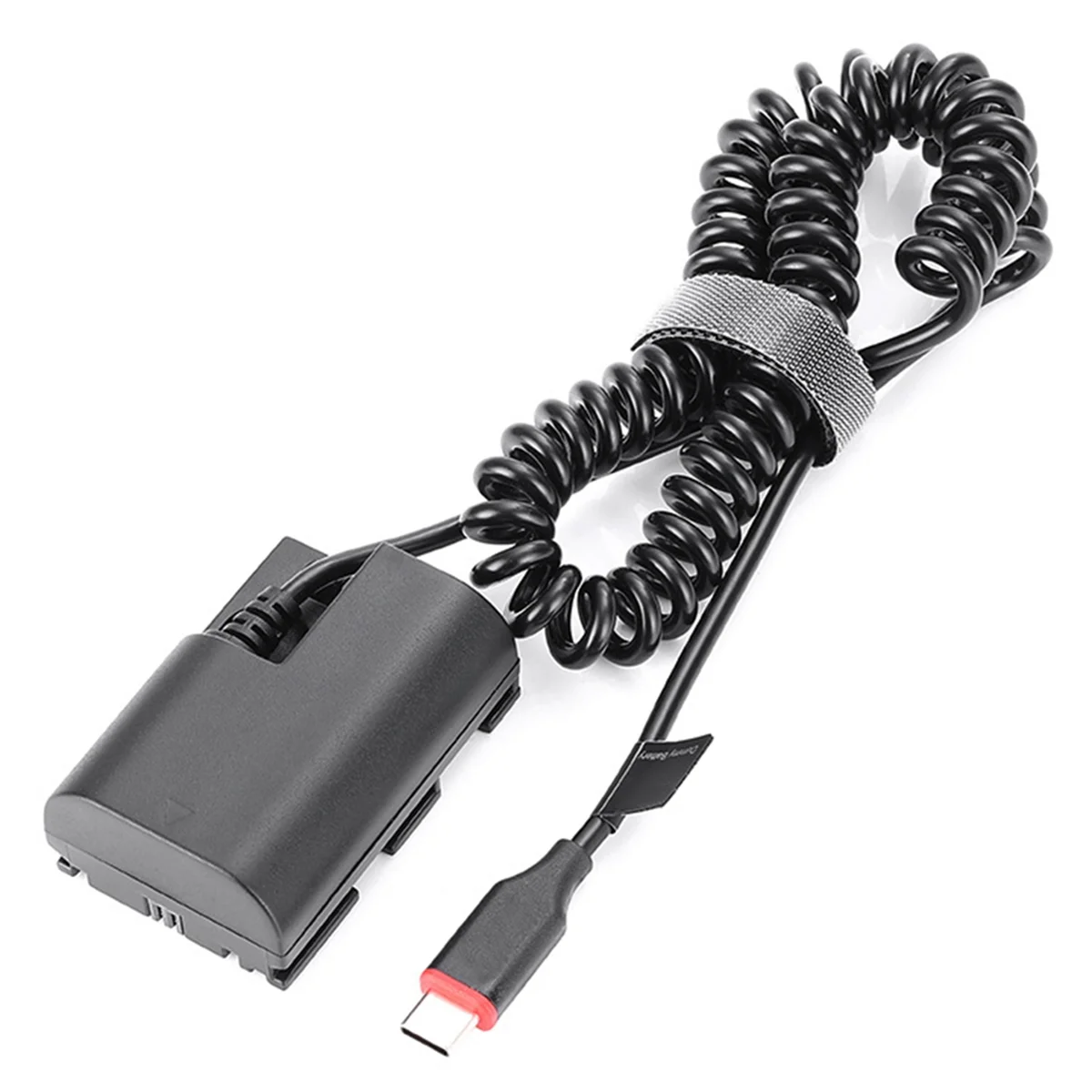LP-E6 LP-E6NH USB Type-C Dummy Battery Power Adapter for R5 R6 5DS R 7D 6D 5D3 5D4 90D 80D 70D 60Da Camera