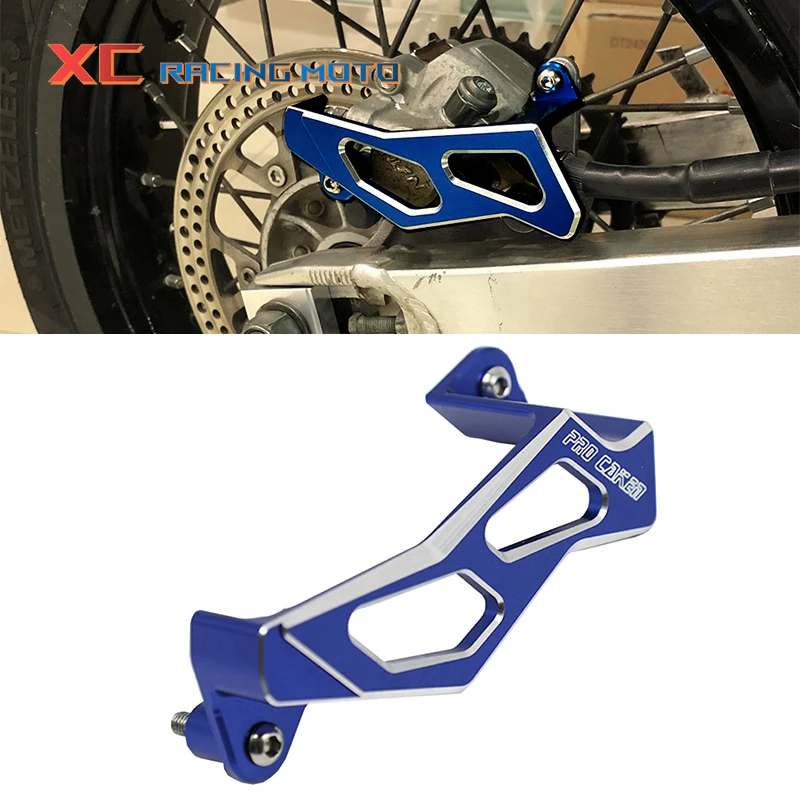 

Motorcycle Rear Brake Caliper Guard Protector Cover For YAMAHA YZ WR 125 250 250F 450F 125X 250X 250FX 450FX 250R 250X 2006-2021