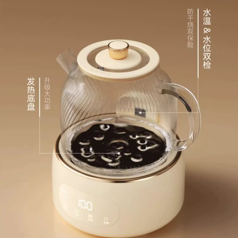 Pot kesehatan merebus teko bunga multifungsi rumah tangga terintegrasi